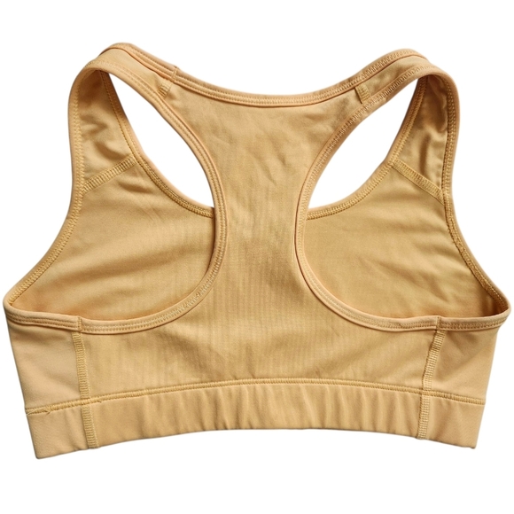 Nike Dri-FIT Women's Yellow Sports Bra - Picture 2 of 4
